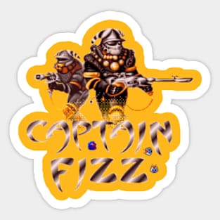 Captain Fizz meets the Blaster-trons Sticker